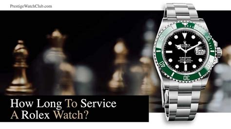 how long does a rolex service take|Rolex watch repair service.